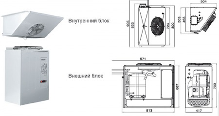 Сплит-система низкотемпературная Polair SB 328S